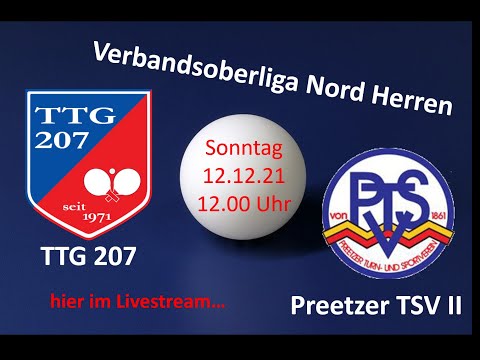 Livestream VOL TTG 207 - Preetzer TSV II (12.12 - 12 Uhr)