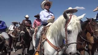 Cabalgata en Atitanac, Villanueva 2018.