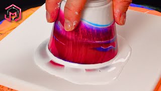 THE LAYERS!! Acrylic Pouring and Fluid Art for Therapy at Home