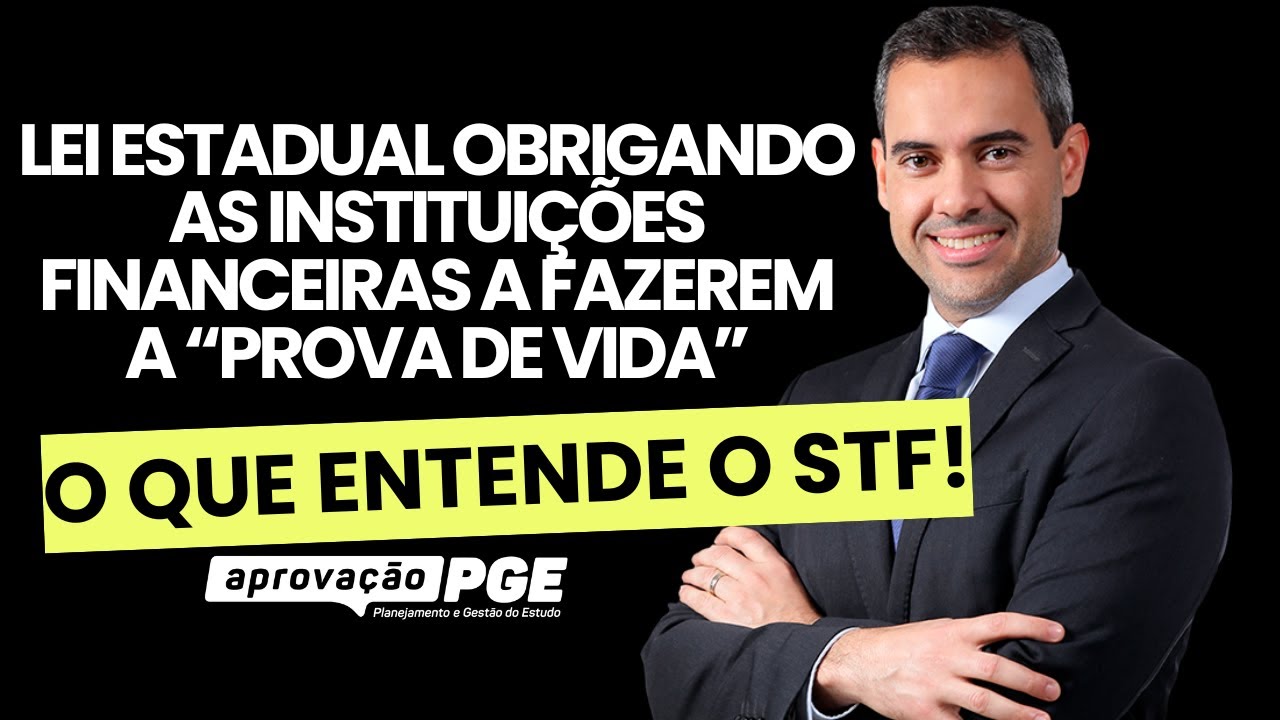 Lei estadual pode obrigar bancos a fazerem a "prova de vida" do INSS?