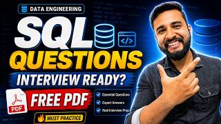 SQL Interview Questions for Data Engineers | Real Problems Asked in Interviews