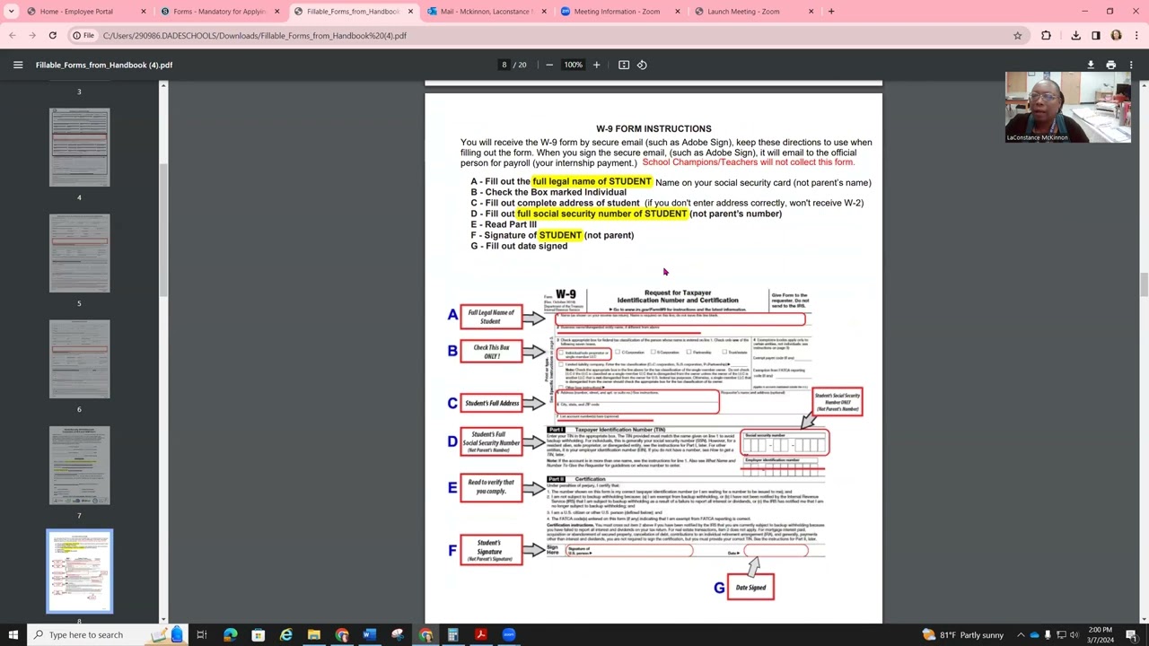 Summer Youth Internship Program (SYIP) Document Completion Video