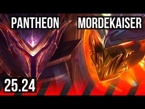 PANTHEON vs MORDEKAISER (TOP) | KR Master | 25.24