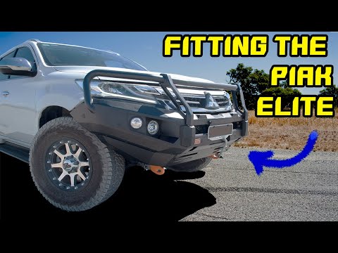 Fitting the NEW PIAK Elite Winch Bar - How to Align a Bar