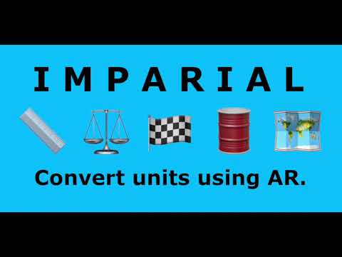ImpARial – AR unit converter