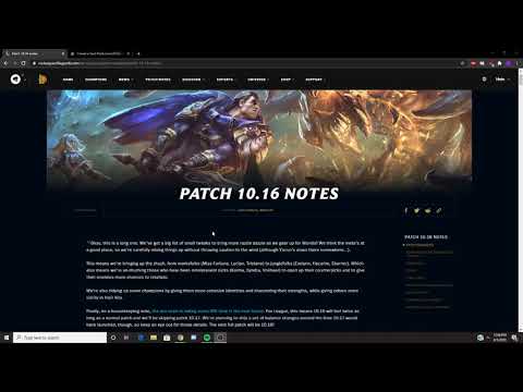 Patch 10.16 League of Legends with ADC Tier List