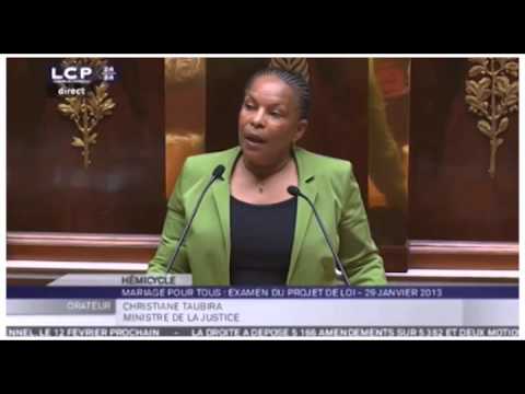 Mariage homo : le discours de Taubira en moins de 3 minutes