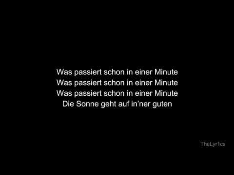 1 MINUTE - Fynn Kliemann | Lyrics