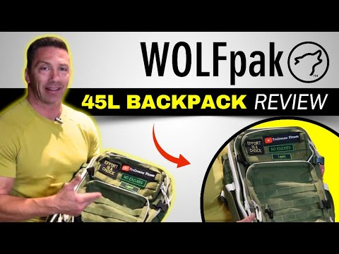 WOLFpak 45L Backpack Review: Best Bag For The Gym