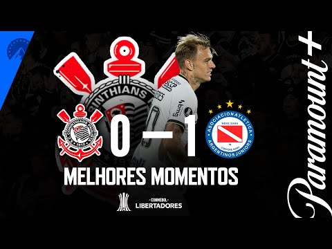 Gols e lances de Corinthians x Argentino Juniors
