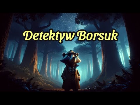 Detektyw Borsuk 🔍🕵️‍♂️Bajka pełna przygód bez przemocy - audiobook z morałem🎧📚 Rodzinne Słuchanie