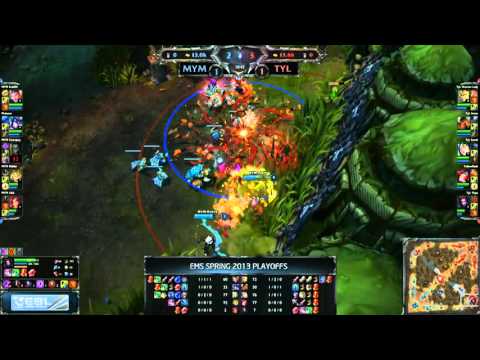 EMS Spring 2013 Semi Finals - MyM vs TyL (Game 3)