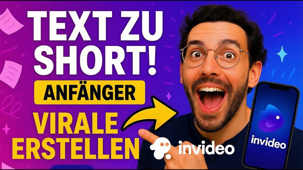 Erstelle virale YouTube Shorts aus Text! (InVideo AI Tutorial)