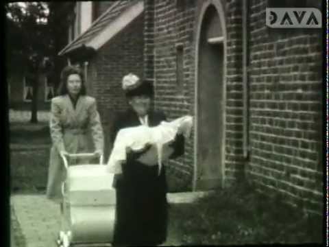 Zuidlaren, doopdag hervormde kerk 1938