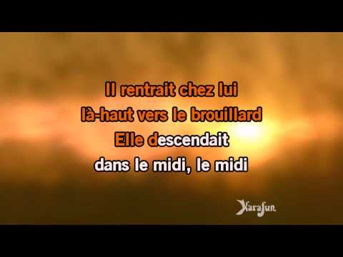 Karaoké Une belle histoire - Michel Fugain *