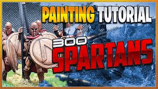 How to Paint: Spartan Hoplites 300 Style (Fast)