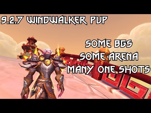 AERISK - WW MONK PVP || SOME SOLID ONE SHOTS || WOW SHADOWLANDS 9.2.7