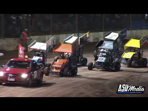 Litre Sprints: 2008/09 Queensland Title - A-Main - Maryborough Speedway - 07.06.2009