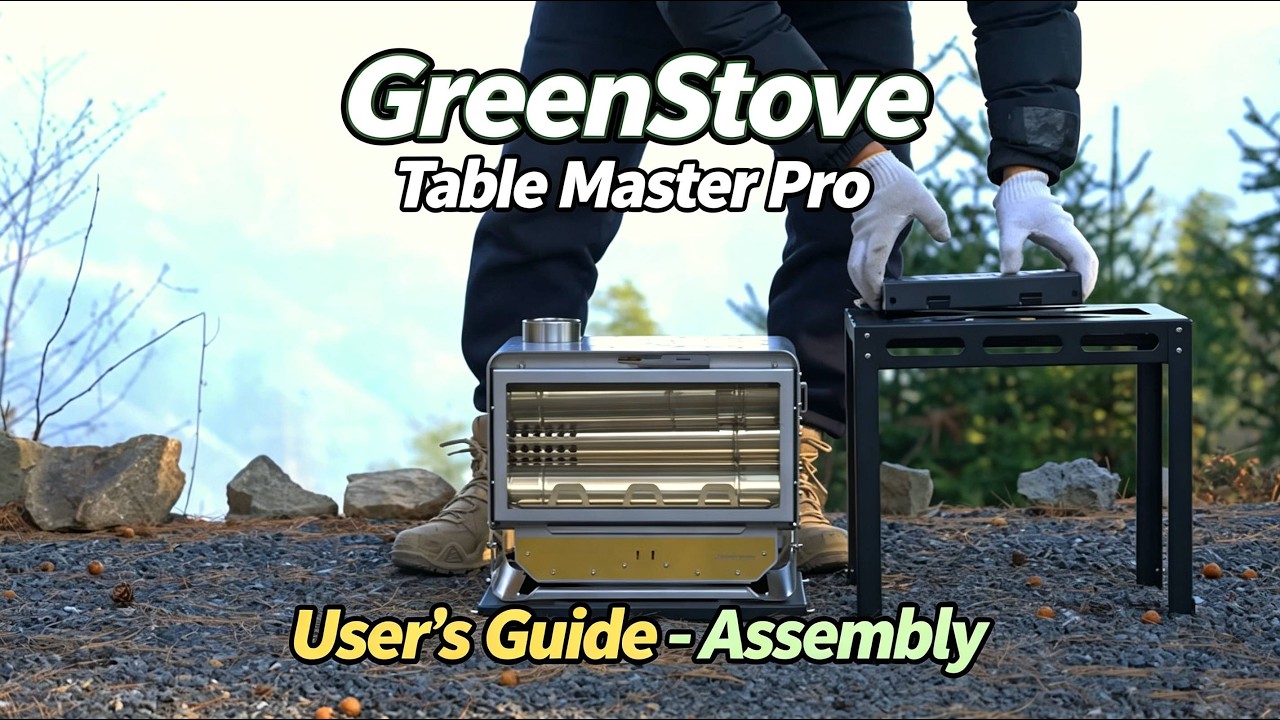 GreenStove Table Master Pro User's Guide - Assembly