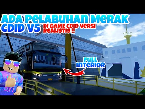 KELILING CDID REALISTIS DAN ADA BANGUNAN CDID LAMA !! | Roblox Indonesia Driver