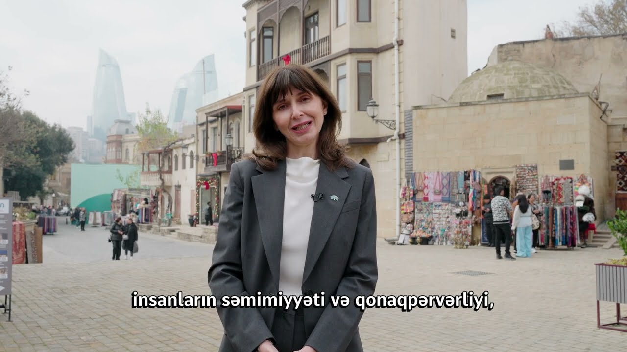 BMT-nin Azərbaycandakı rezident əlaqələndiricisi Vladanka Andreevadan Vida Mesajı