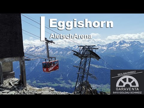 Eggishorn - Eine Pendelbahn von Garaventa aus den 60er.