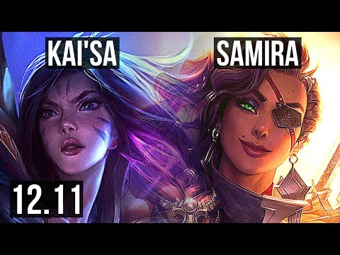 KAI'SA & Taric vs SAMIRA & Trundle (ADC) | 12/2/5, 1.2M mastery, Legendary | KR Diamond | 12.11
