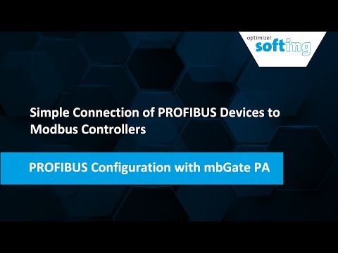 MODBUS TCP SERVER to PROFIBUS PA Master Gateway