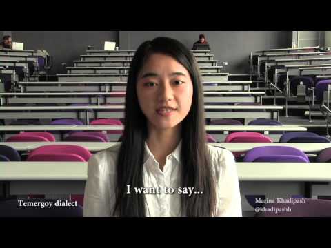 They speak Circassian, do you?