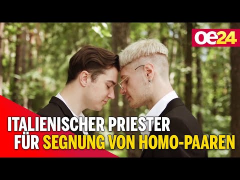 Italienischer Priester für Segnung von Homo-Paaren