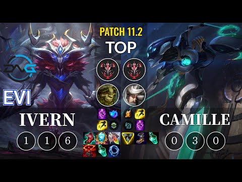 DFM Evi Ivern vs Camille Top - KR Patch 11.2