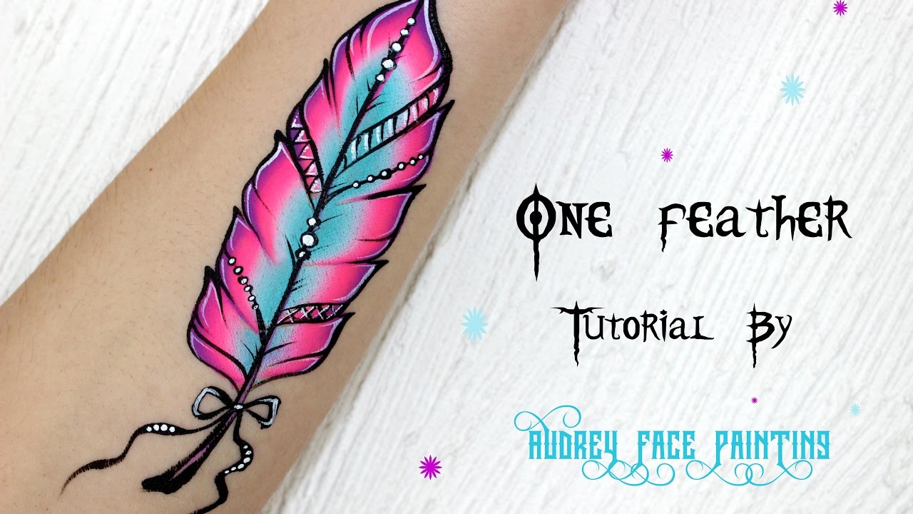 Feather Tutorial - One stroke technique