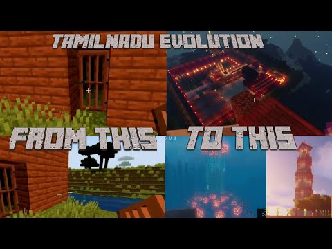 Insane Minecraft Evolution! Terraforming & Madness! TamilLAN SMP Ep. 1
