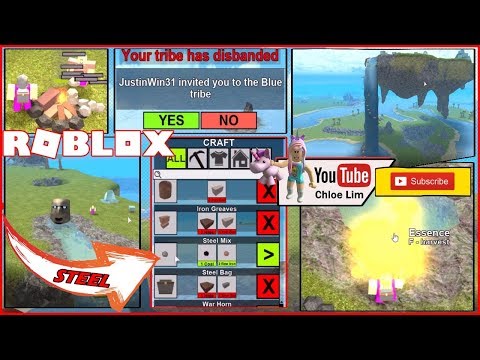 Roblox Gameplay Booga Booga How To Make Steel And Get Up To The Sky Island Steemit - roblox booga booga rope