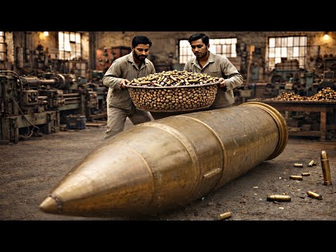 This is How Ammo Bullets Are Made in Factory
