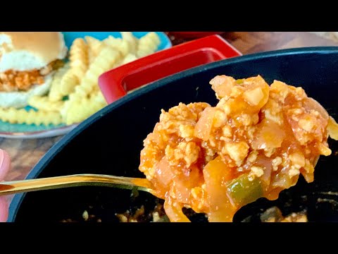 Ground Turkey Sloppy Joes- The Lazy Girls Kitchen