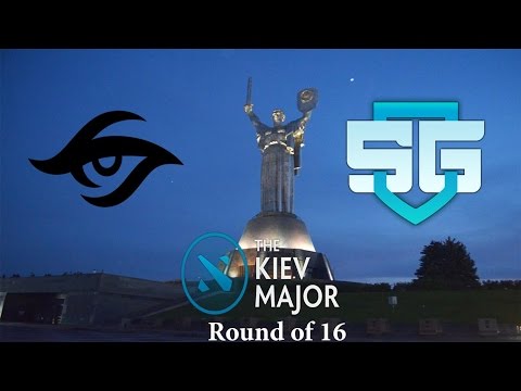 Team Secret vs SG e-sports (Game 2) | The Kiev Major 2017 [Round of 16]