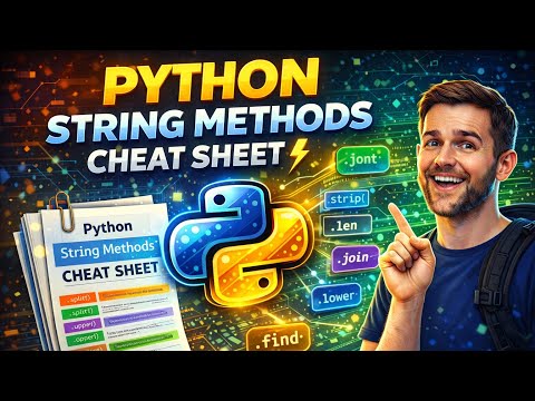 Python String Methods Cheat Sheet Master Strings In Minutes