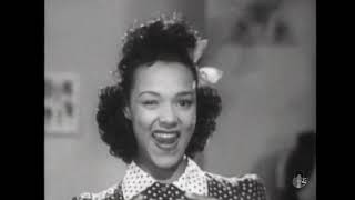 A Zoot Suit (with a A Reet Pleat) [1942] | Dorothy Dandridge &amp; Paul White