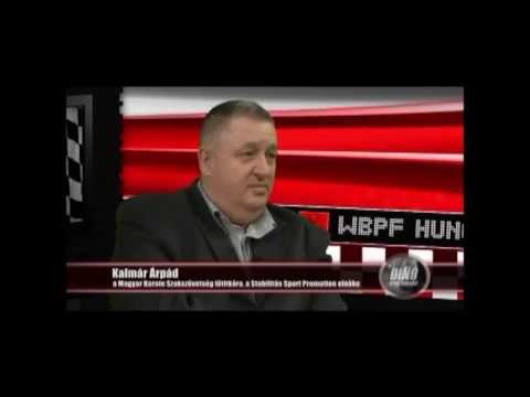 Karate: Kalmár Árpád és Szilvássy Gábor volt a Dinó Sporthíradó vendége