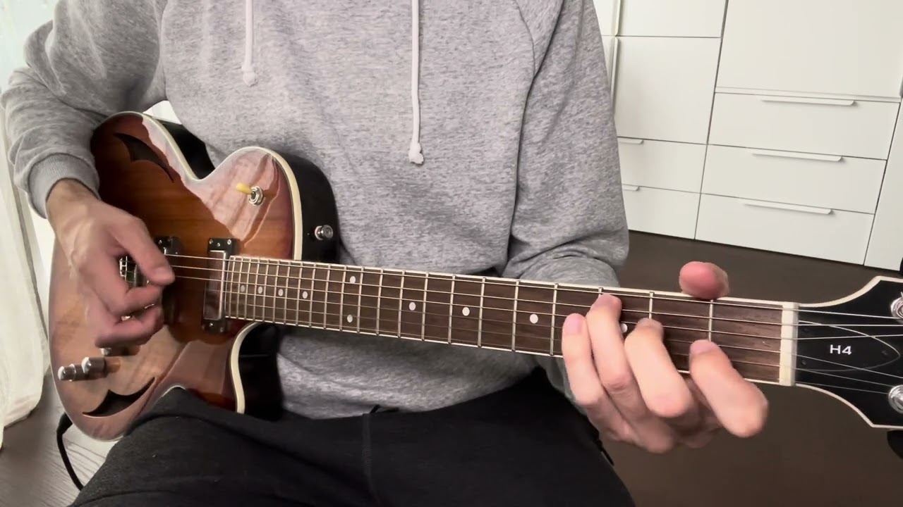 Guitar playing the intro of Knockin' on Heaven's Door in the Guns N' Roses style