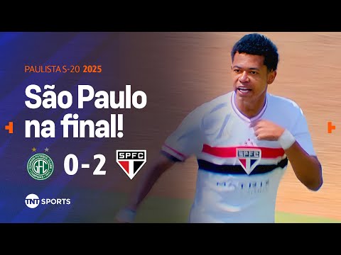 JOIA DO SÃO PAULO CRAVA DOIS, DESTRÓI O GUARANI E COLOCA O TRICOLOR NA FINAL DO PAULISTÃO S-20