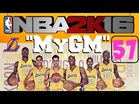 NBA2K16 PC "MyGM" [Game 57/82] - Lakers at Bulls - #TableFlip || 720/60fps HD