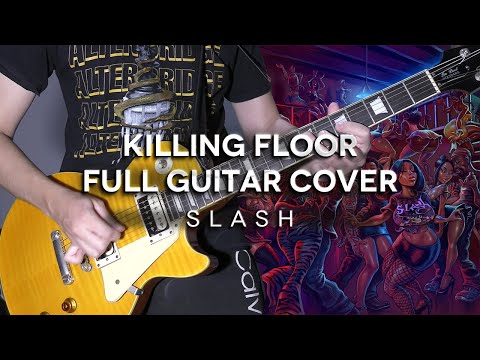 Slash ft. Brian Johnson -  Killing Floor Guitar Cover WITH SOLOS (TABS IN DESCRIPTION)