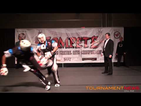 Jack Felton vs Jamal Albini Men's Semi Finals Fighting at Compete Nationals 2014