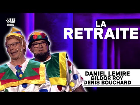 LA RELÈVE - DENIS BOUCHARD, DANIEL LEMIRE ET GILDOR ROY | JUSTE POUR RIRE