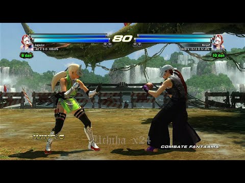 198_2 Kunimitsu y Yoshimitsu vs Kunimitsu y Slim bob Ryona - Tekken Tag 2 ( Anakin-x24 ) PS3 OffLine