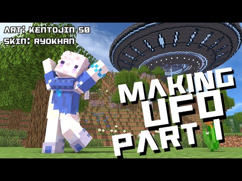 【 Minecraft 】UFO Making and Planning PART 1【 iofi / hololive 】