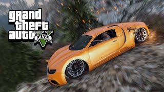 CAR CLIFF DIVING - GTA 5 Gameplay
