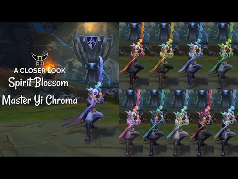 Spirit Blossom Master Yi Chroma